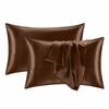 Silk Pillowcase For Hair And Skin With Zipper, Soft, Breathable, Smooth And Cool Pillowcase For Sleeping