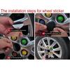 4pcs 45mm 50mm 56mm 65mm RAYS Logo Emblem Car Stickers Accessories for Car Wheel Center Caps Hub Cap Rim Cover Badge Replacement