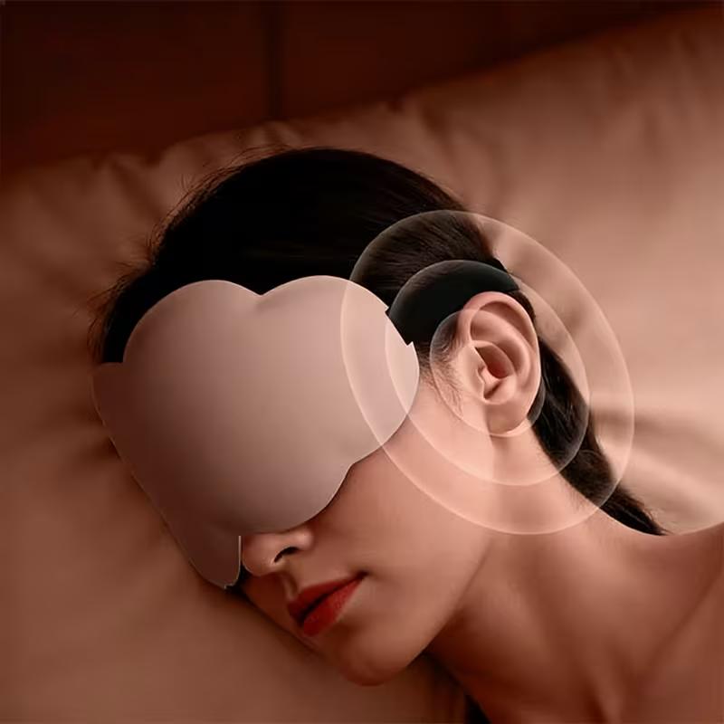 Soft Cloud Sleeping Eye Mask Gentle Memory Foam Breathable Fabric 3d Cut Light Blocking No Eye Pressure Men Women Travel Office