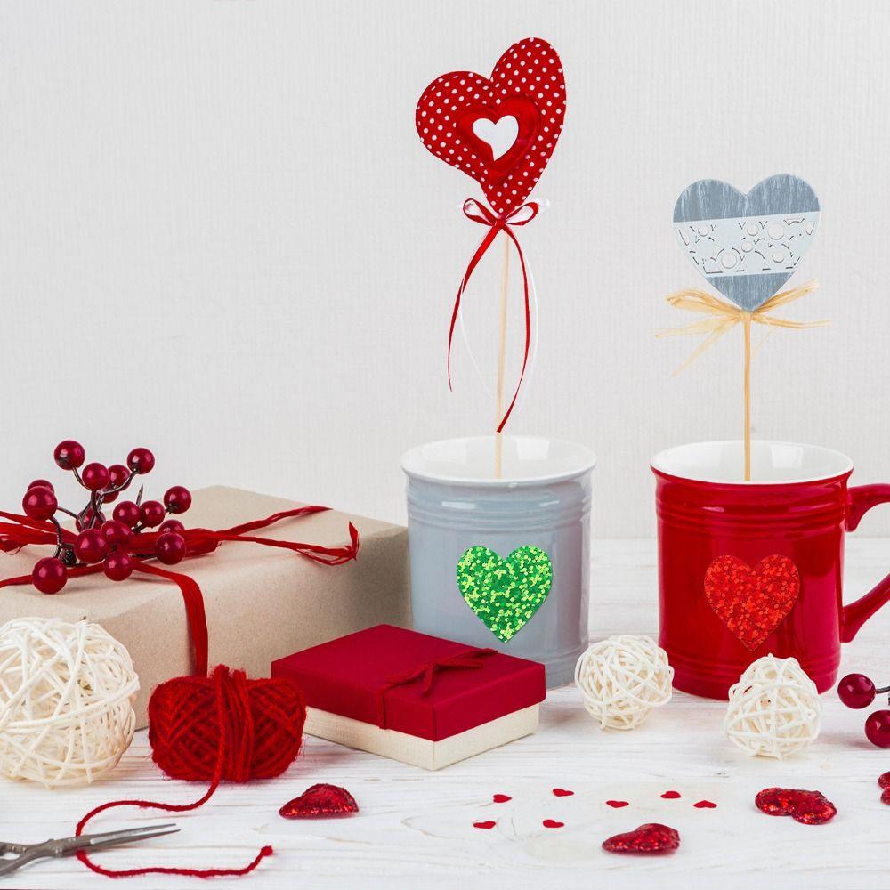 500pcs Exquisite Heart Stickers Love Reward Sticker Sealing Stickers Sealing Label  Valentine's Day