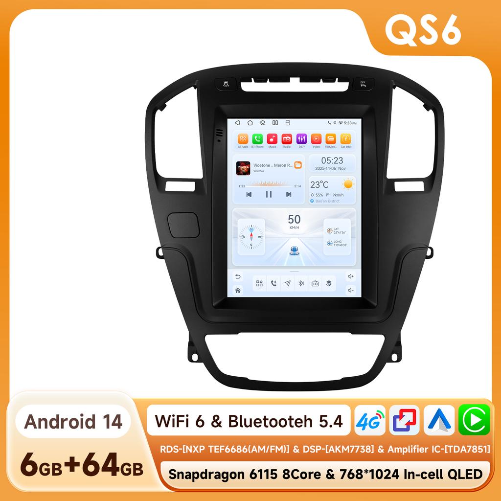 Hizpo 9.7 Inch Android Carplay Auto Car Radio 2Din For Opel Insignia Buick Regal 2009-2013 Multimedia Player Stereo Head Unit 2Din Stereo Autoradio N