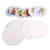 58MM Badge Making Film: Star Design, Broken Glass Protective Layer