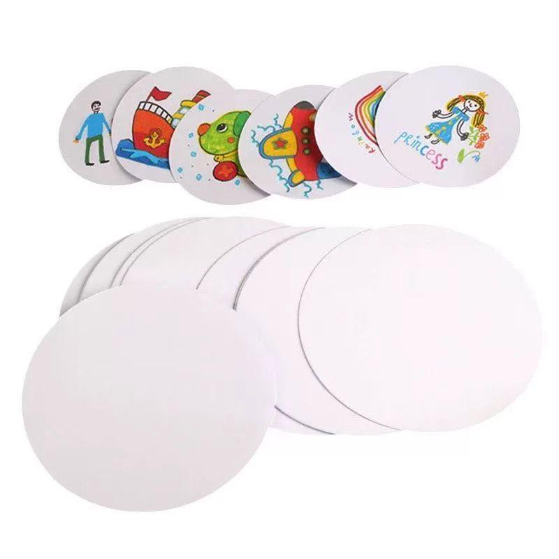 58MM Badge Making Film: Star Design, Broken Glass Protective Layer