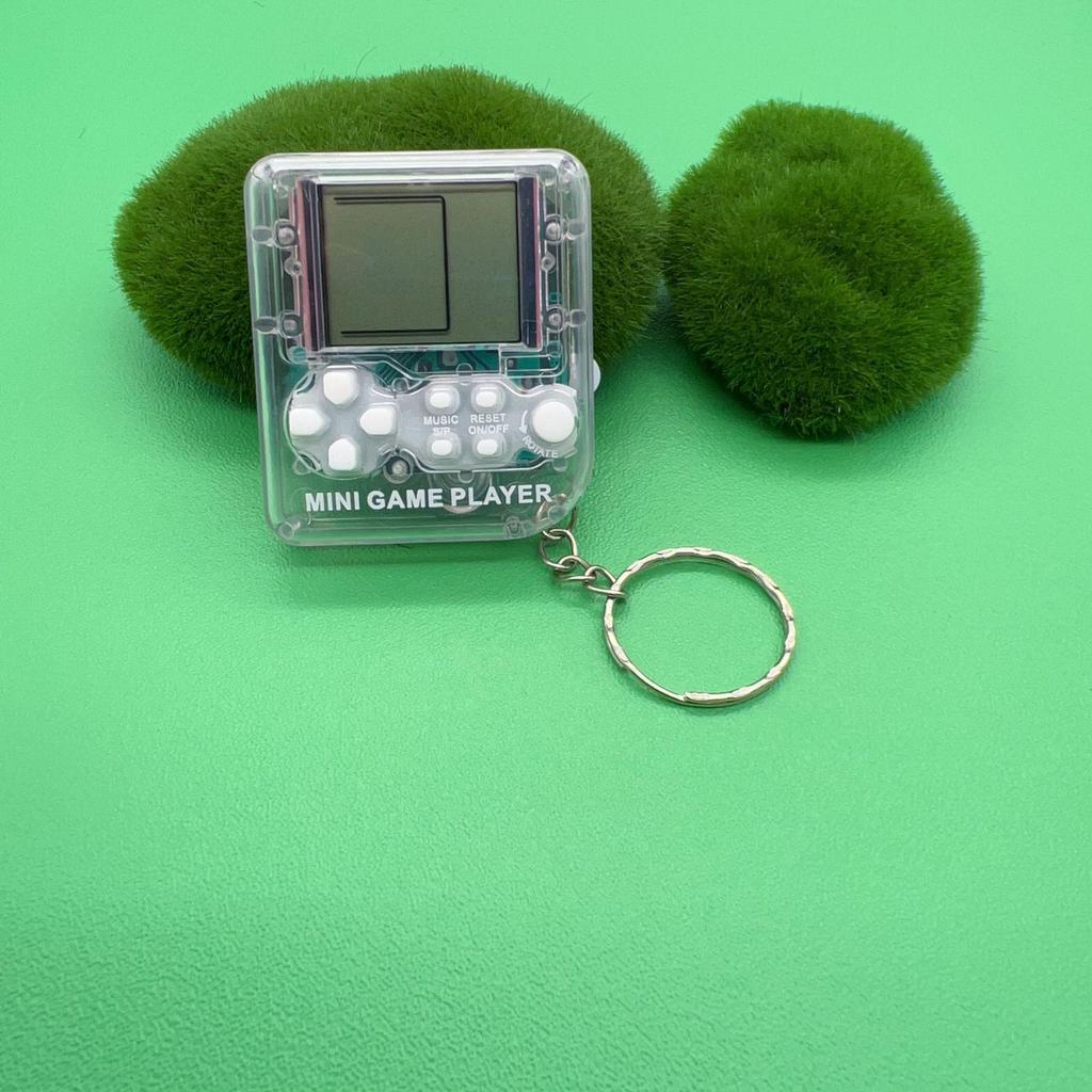 Mini Tetris Handheld Game Console Keychain