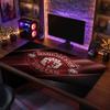 Podkładka pod mysz z motywem Manchester United FC, Mata na biurko XXL do gier z logo piłkarskim, Antypoślizgowa podkładka pod mysz komputerową
