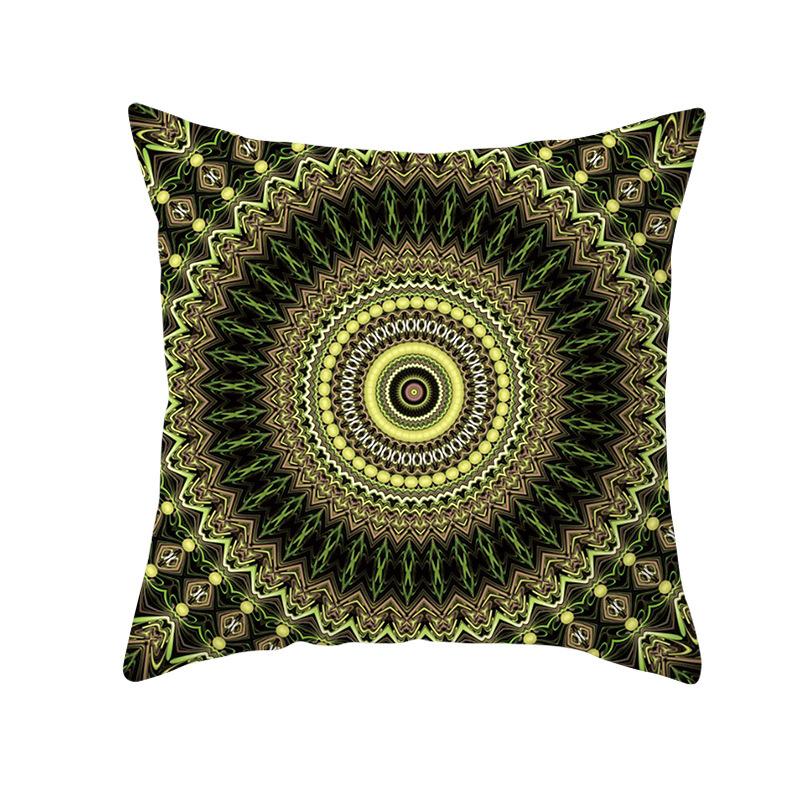 Geometric Mancha Lo Printed Polyester Pillowcase 45x45cm Bohemian Hippie Sofa cushion cover Bedroom Home Decor Pillowcase