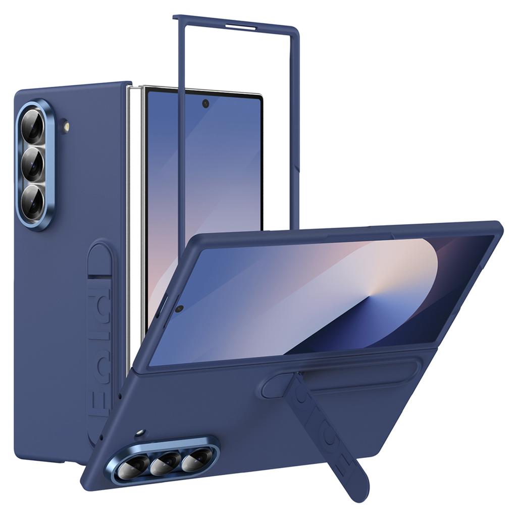 For Samsung Galaxy Z Fold5 5G Case Kickstand Hard PC Phone Cover (without Screen Protector)