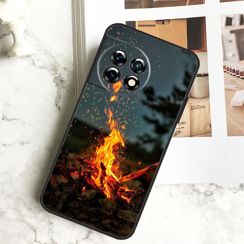Camping Nature Case For OnePlus 12 12R 11 9 10 Pro 10R 9R 8T 10T Nord CE 2 3 Lite 2T N10 N20 N30 CE4 Cover