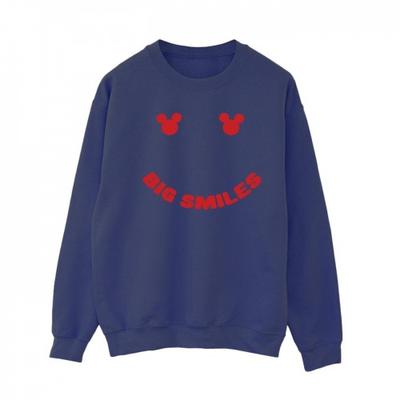 Womens/Ladies Mickey Mouse Big Smile Sweatshirt