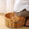 Environmentally Wood Bucket Pedicure Foot Bath Basin Soak Tub Bathtub Reusable Washing Skin Care Foot Home Supplies Wooden Child