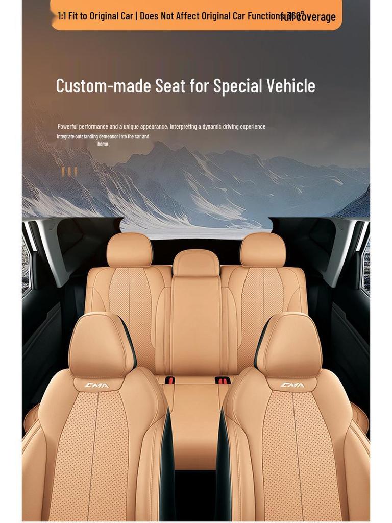 Compatible Seat Covers for 25 Geely Boyue L Models - Full Coverage, All-Season Cushions for 24 Models