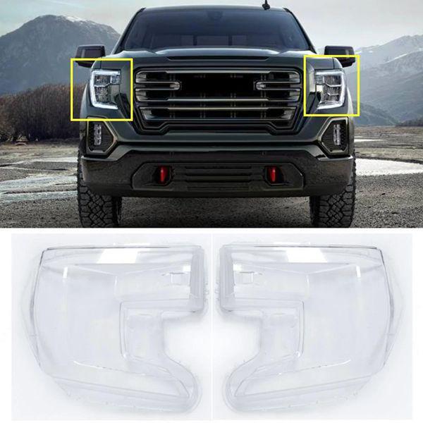 Front Right Headlight Cover for 2018-2022 GMC Sierra