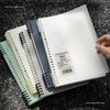 Ergonomic Loose-Leaf Notebook with Removable Coils for Students - Thickened Design