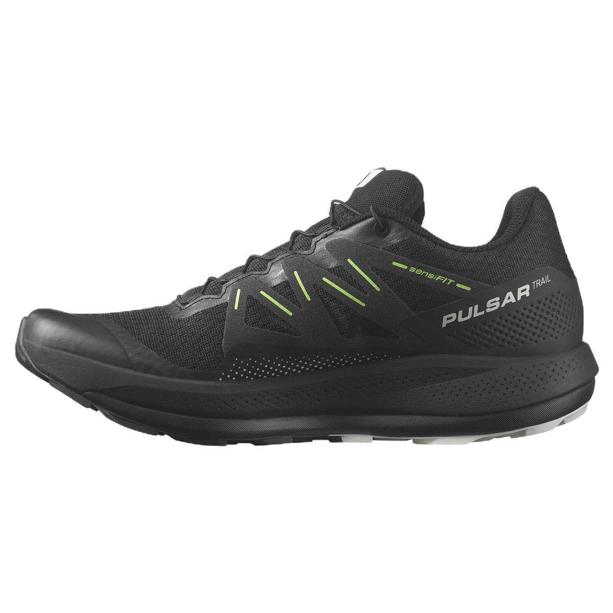 

New SALOMON Pulsar Trail Black Green 473852 44