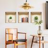 DIY Mural Art Livingroom Bedroom 3D Decal Greenery Bonsai Wall Stickers Creative Plants Potted