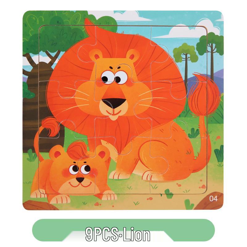 

Деревянная игра-головоломка из 9 частей для развития логического мышления и веселого раннего обучения детей