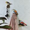 Bird Wall Hook Entryway Decor With Durable Resin Design Great Organizing For