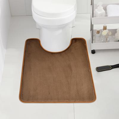 Tapete de banheiro em forma de U Tapete higiênico Tapete de banheiro antiderrapante Tapete de banho absorvente Decoração para casa