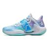Anta Water Flower 4 Nitrogen Technology Non-Slip Wear-Resistant Low-Top Basketball Shoes Men Basketball Shoes Blue Purple 112231109S-1
