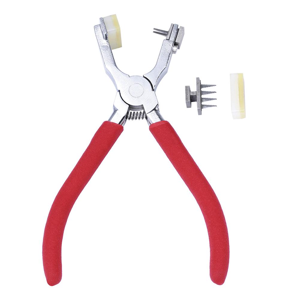Drilling Hole Pressing Punch Pliers DIY Eyelet Puncher Leather Hole Punch Pliers For Belt Leather Bag
