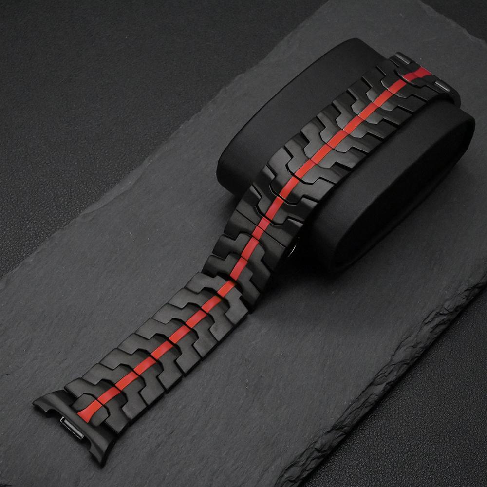 Luxury Stainless Steel Band for Samsung Galaxy Watch 8 Classic 46mm 8 44mm Metal Strap for Watch 8 40mm Men Bracelet Watchband