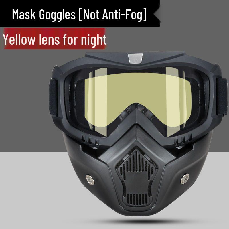 High-Definition Anti-Fog Cycling Goggles - Wind, Sand, Splash & Dust Protection for Men & Women