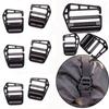 2pcs Plastic Webbing Strap Buckle 20/25/38mm Outdoor Camping Tool Release Hook  Sport Bag Parts