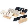 Luxurious Bracelet Display Stand Secure Wristchain Presentation Rack T-bar Shaped Bangles Rack Jewelry Organizer Shelf