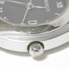 Used 9539 5500L 7975 Quartz Black Dial Leather Strap Damaged Junk Women's from Japan AUTHENTIC