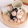 Cartoon Pendant Plush Alpaca Keyring Alpaca Plush Keychain Soft Stuffed Pendant Sheep Key Ring