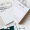 Time Management Planner: Weekly & Daily Calendar, Date Timeline, Check-in, TODO List, Monthly Stamp
