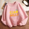 Graphic Ciao Bella Lemon Harajuku Children'S Sweatshirt Pullover Crew Neck Graphic Print Hoodie Boy/Girl Kids Hoody