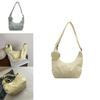 Solid Color Letter Decor Large Capacity Women Crossbody Bag With Coin Purse For Daily Use