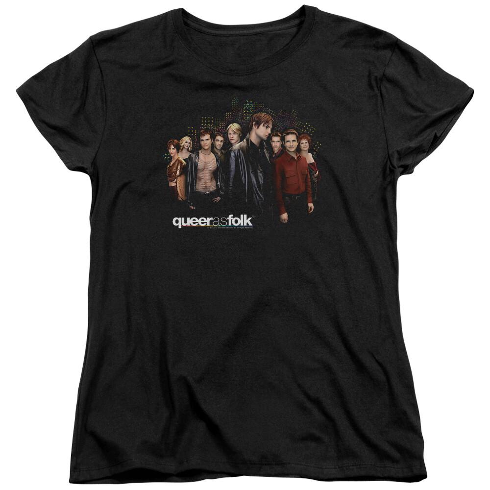 Queer As Folk  Title  Women s T-Shirt Unisex T-Shirt XXXXL