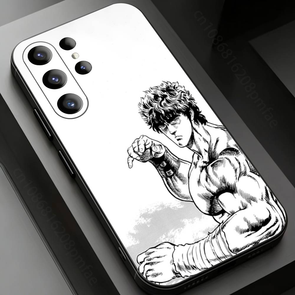 Anime Fist of the North Star Phone case for Samsung Galaxy S24,25,26,23 22,21,S20 Plus Ultra FE soft fundas cases