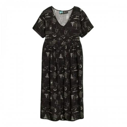 The Lord Of The Rings Womens/Ladies Icons V Neck Midi Dress