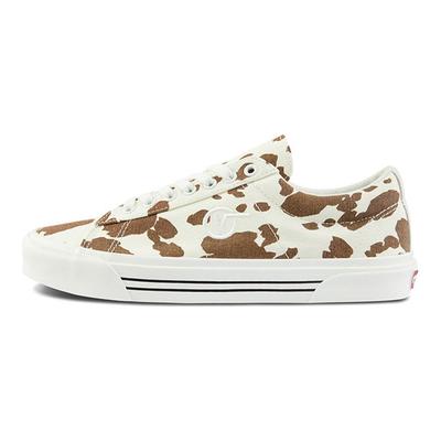 Scarpe da Skate Sid Dx Canvas Low Top Scarpe da Ginnastica Unisex Stampa Mucca Marrone VN0A4BTX41A
