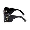 Saint Laurent Cat Eye Sunglasses With Logo Women sunglasses Black SLM119-001