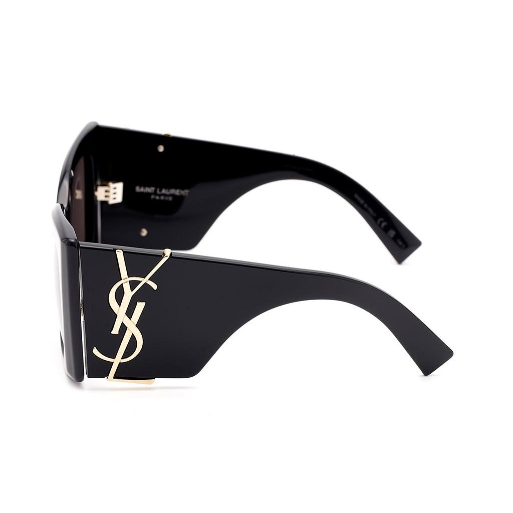 Saint Laurent Cat Eye Sunglasses With Logo Women sunglasses Black SLM119-001