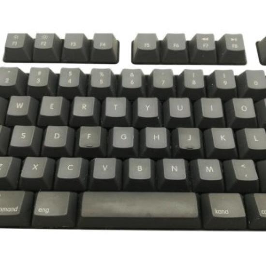 USED Topre REALFORCE TKL SA for Mac R2TLSA‑JP3M‑BK – Japanese Layout / 30g Silent / Black + Silver