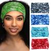 Bohemian Paisley Tie-Dye Wide Knot Headband for Women