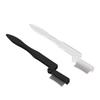 Eyelash Comb Foldable Stainless Steel Teeth Mascara Applicator Eyebrow Grooming Brush 2pcs