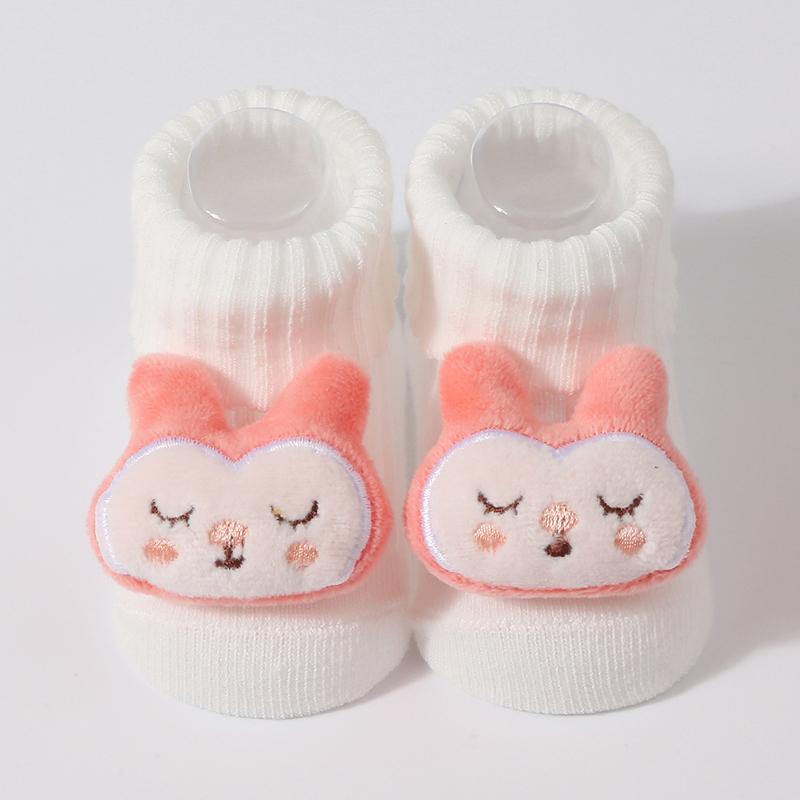 Newborn Infant Cute Cartoon Rabbit Stocking Cotton Warm Baby Socks Girls Kid Soft Socken Spring Autumn Girls Gift Knitting Socks