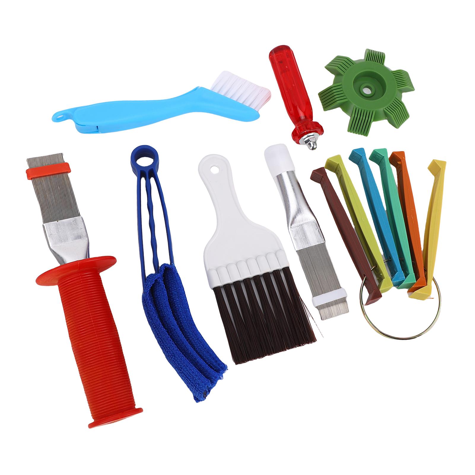 

Набор для чистки ребер кондиционера Щетка-гребень для чистки ребер кондиционера Выпрямитель для испарителя конденсатора