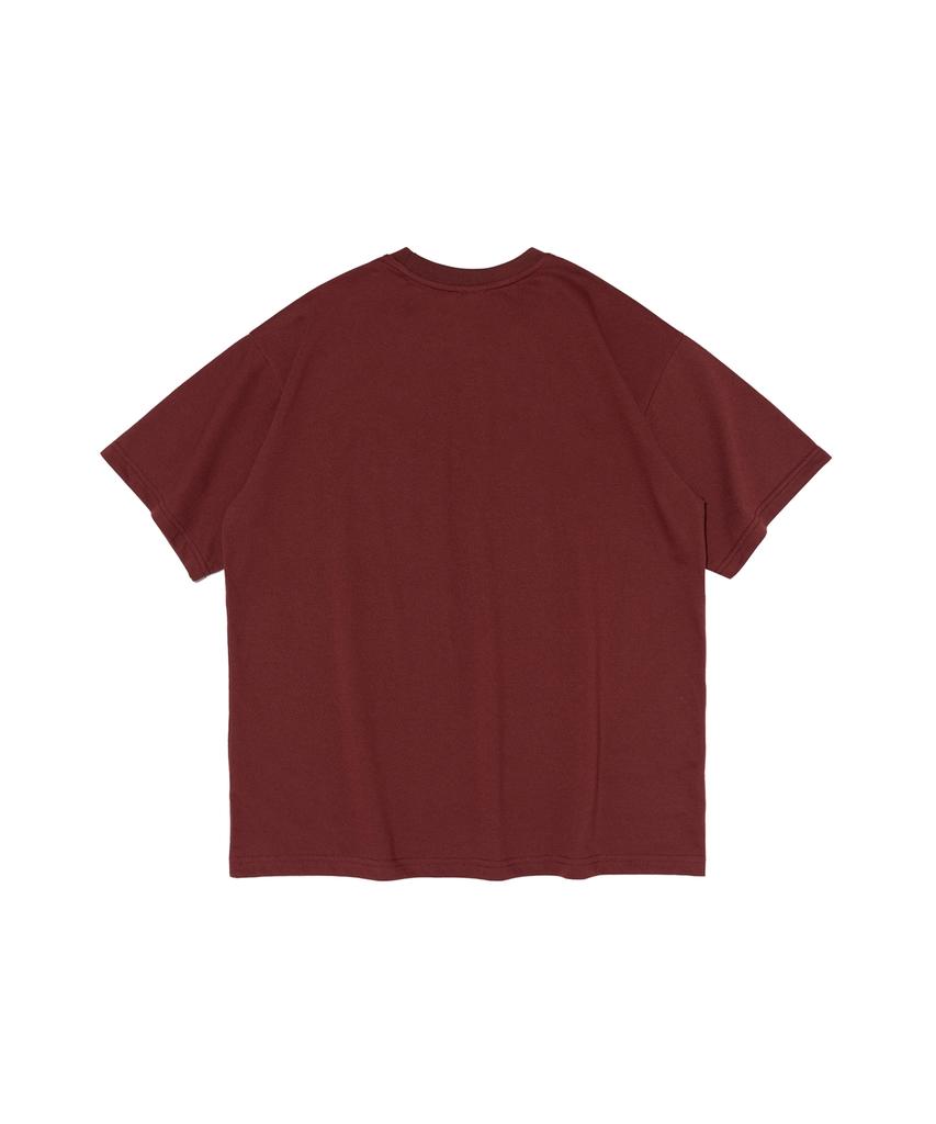 ANALOG MOOD The Moment Short Sleeve T-Shirt (Wine)