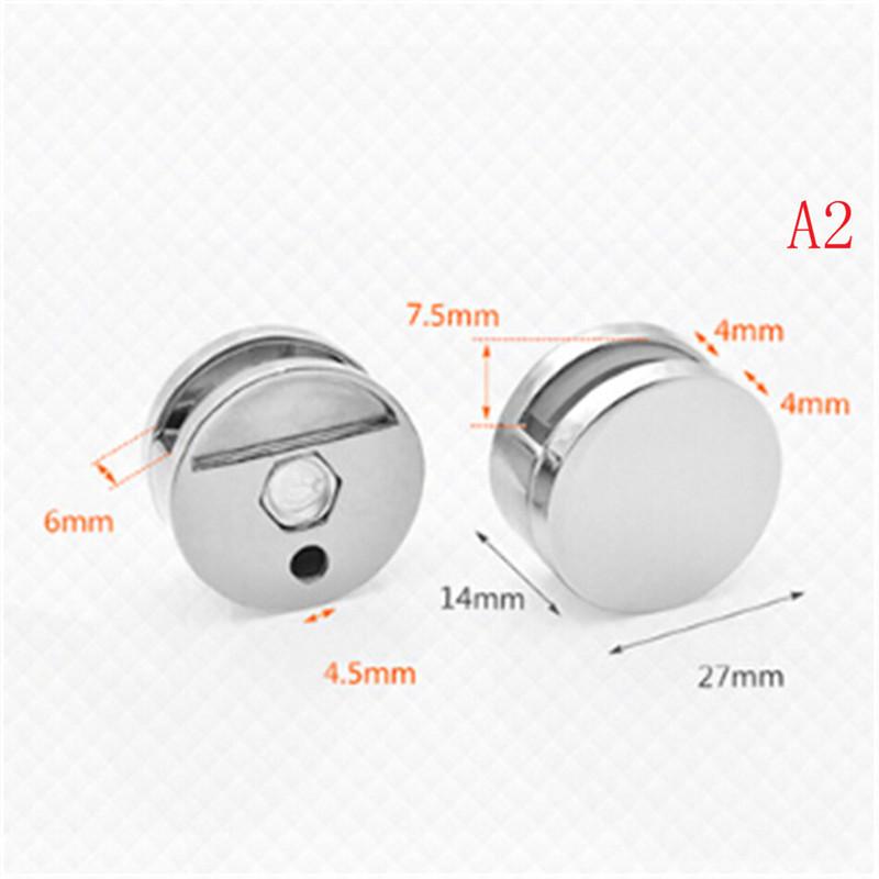 Bathroom Mirror Glass Fixed Accessories Advertising Plate Glass Clamp Fixed Clip