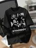 Introducing a New Unisex Black T-Shirt Inspired by The STARBOY Album