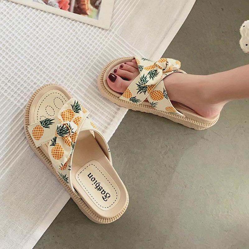 Sandals And Slippers Women 'S Summer Wear Tide  New Fashion Outing Sponge Cake Thick -Soled Beach Shoes Seaside