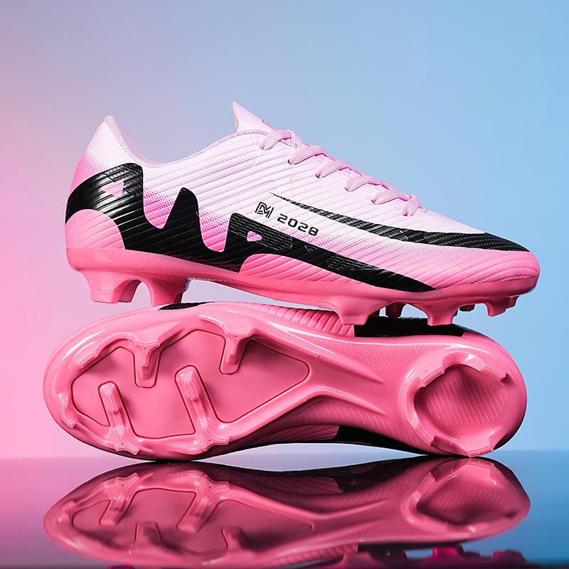 Large size C Luo 14 thorn 15 football shoes, boys and girls, students, broken nails, spikes, competition training shoes