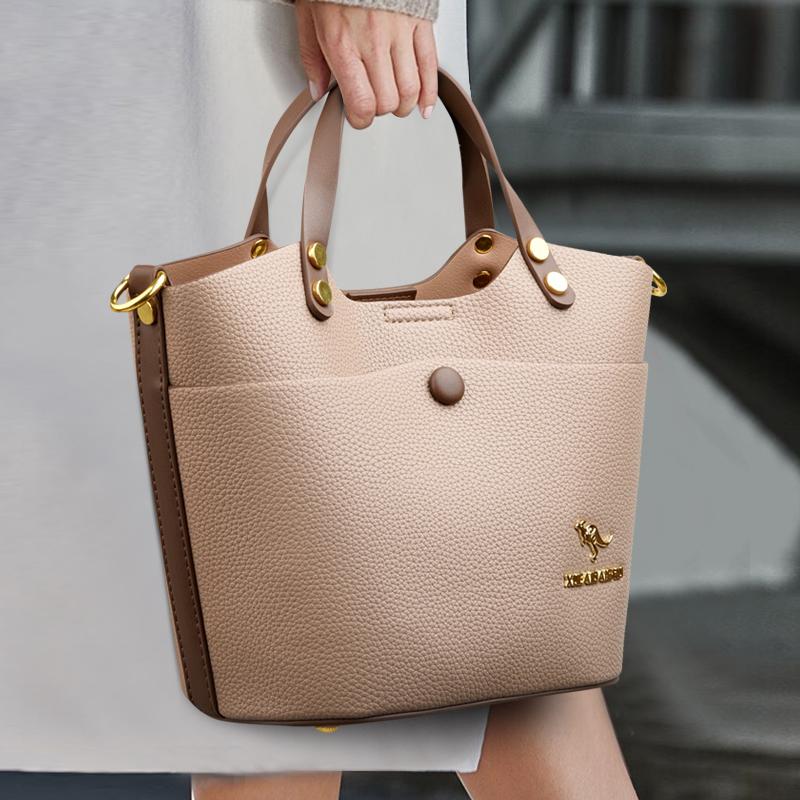 Leather Bag for Women Women's Bucket Bag Shoulder Bag Crossbody Bag High Quality Fashion Designer New